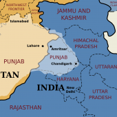 2000px Punjab map svg
