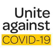 COVID19 logo english
