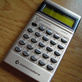 Commodore pocket calculator edit