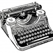 Typewriter image